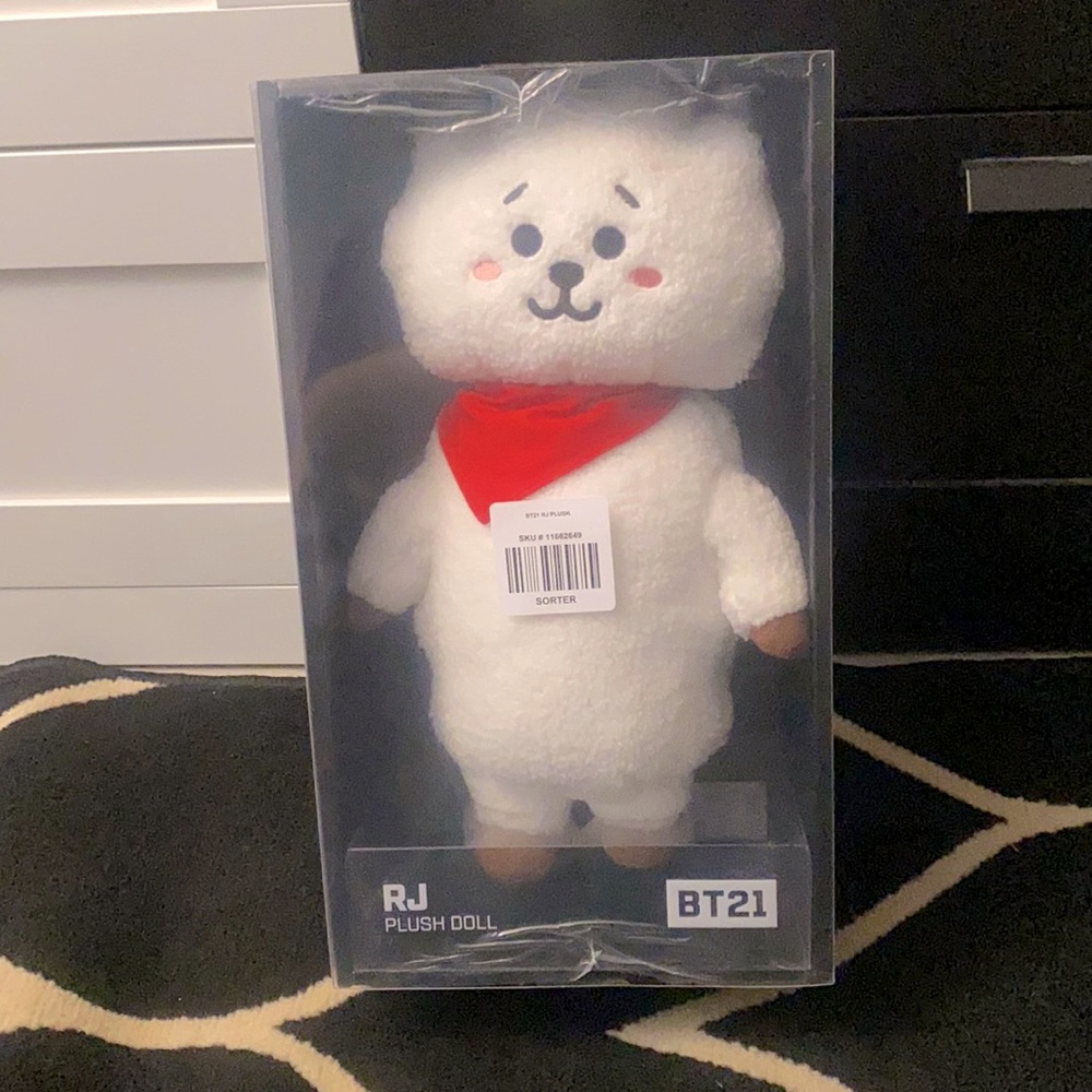 BT21 Official RJ standing doll